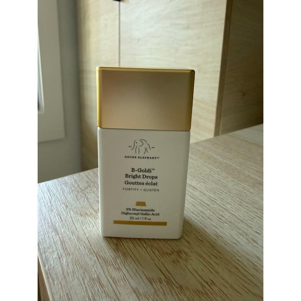 $39 New Drunk Elephant B-Goldi Bright Drops 30ml Full Size Niacinamide Glow - Picture 2 of 4